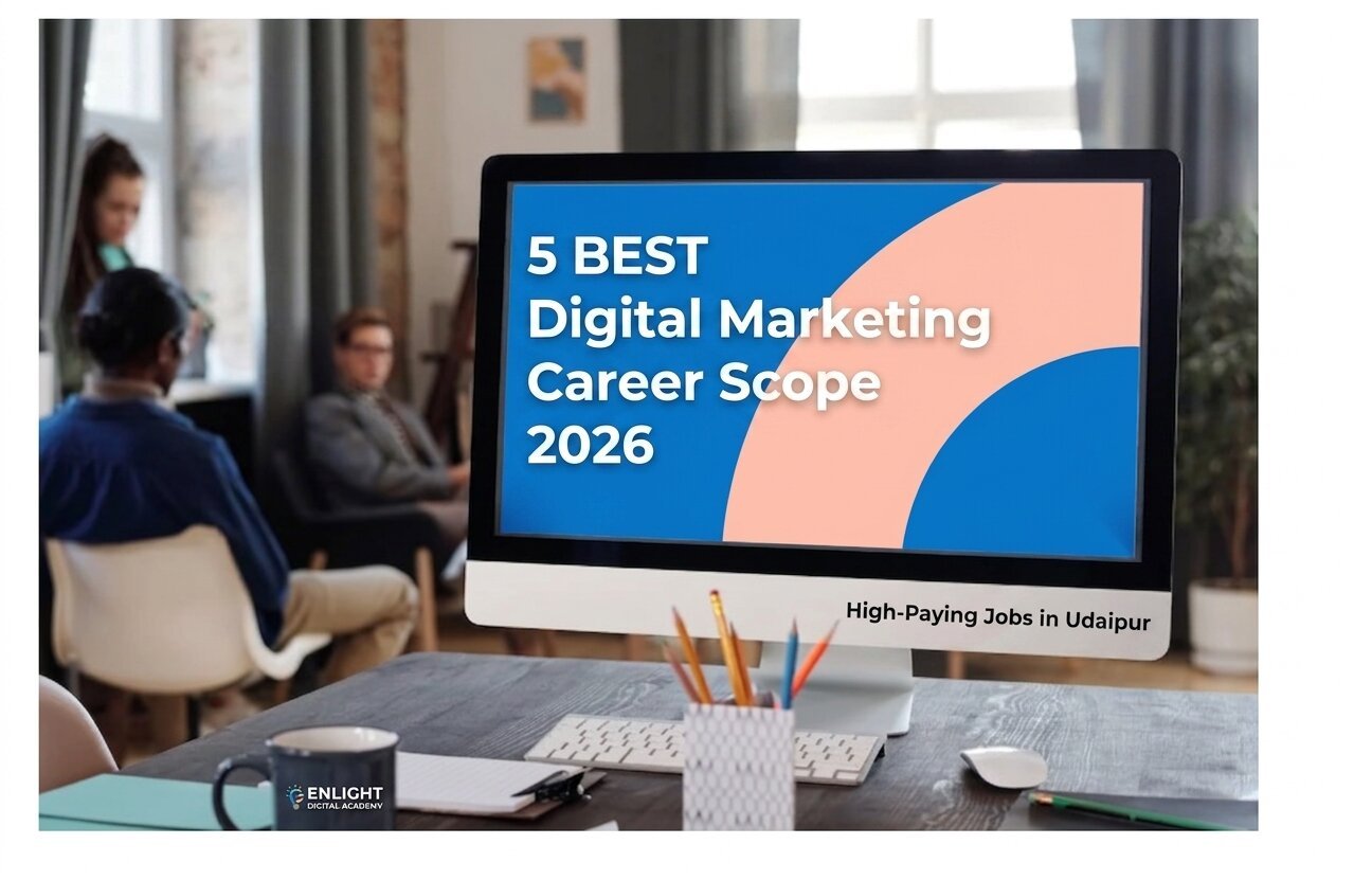 You are currently viewing 5 Best Digital Marketing Career Scope 2026: High-Paying Jobs in Udaipur