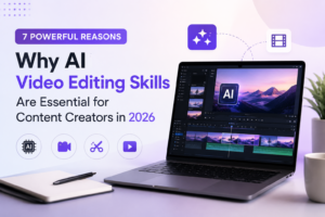 Read more about the article 7 Powerful Reasons Why AI Video Editing Skills Are Essential for Content Creators in 2026